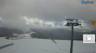 L’inverno è arrivato, neve sui Sibillini